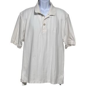 Pussers Island Gear Mens Polo‎ Shirt Size XXL Ivory